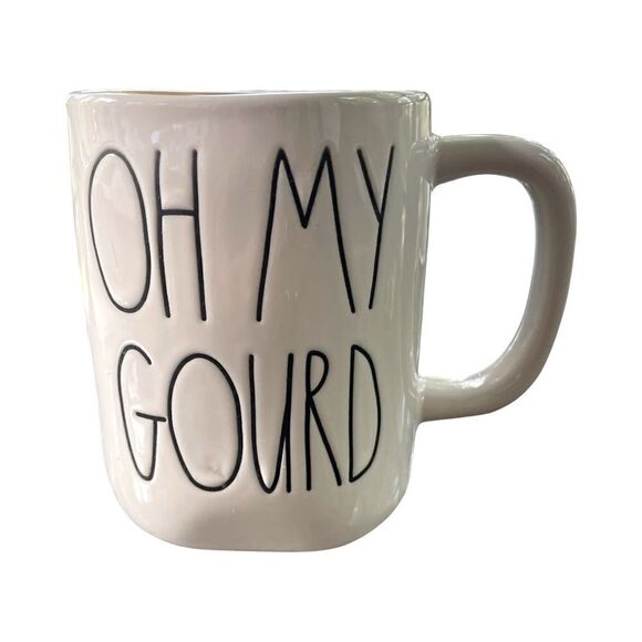 Rae Dunn “Oh My Gourd” Mug NWOT - Picture 3 of 12
